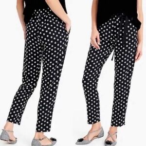 J. Crew Black and White Stars Casual Bottoms